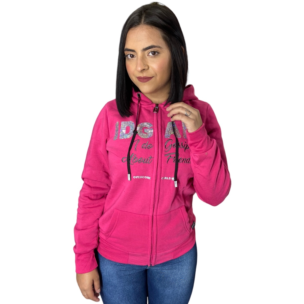 Blusa de moletom flanelada cheap feminina