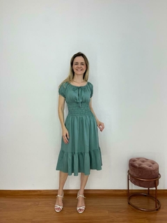 VESTIDO BELA MIDI - Sodeci Moda