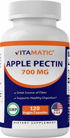 Apple Pectin | Pectina de Manzana 700mg x 120 Capsulas