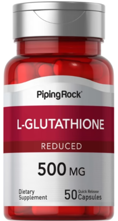 L - Glutathione 500 Mg X 50 Cápsulas - Piping Rock