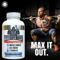 Monster Test Testosterone Booster Fuerza Máxima 6000 Mg (Version DayTime) - tienda online