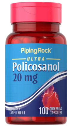 Ultra Policosanol 20 Mg X 100 Capsulas Piping Rock