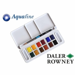 Acuarela Daler & Rowney Aqua Fine Travel Set Caja Plastico