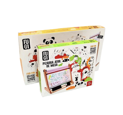 Pizarra infantil Fuji con atril y accesorios - Graffittilibreria