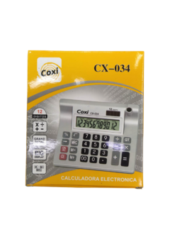 CALCULADORA ELECTRÓNICA COXI CX-034 12 DÍGITOS - comprar online