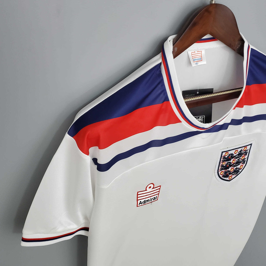 Camisa Inglaterra Retrô 1982 Branca | Infinity Sports