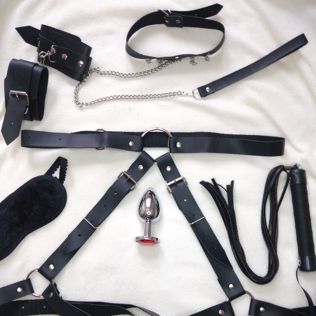 Kit Bondage Collection Black - Explore suas fantasias sexuais BDSM