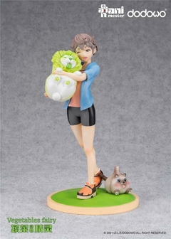 ANIMESTER X DODOWO HADAS VEGETALES SAI Y CABBAGE DOG FIGURA A ESCALA 1/7