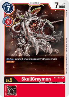 SkullGreymon - Release Special Booster (BT01-03)