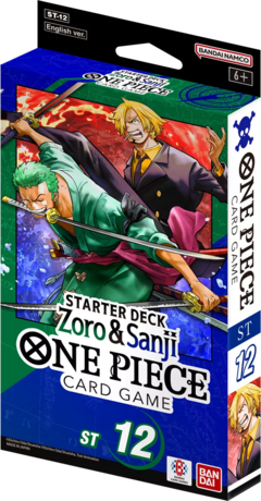 [STOCK] Starter Deck One Piece CG: ST12 Zoro y Sanji[MAXIMO 2 UNIDADES]