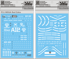 DL Decal P11 Char's Zaku II