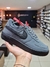 Nike Air Force - Cinza chumbo com Preto/vermelho - loja online