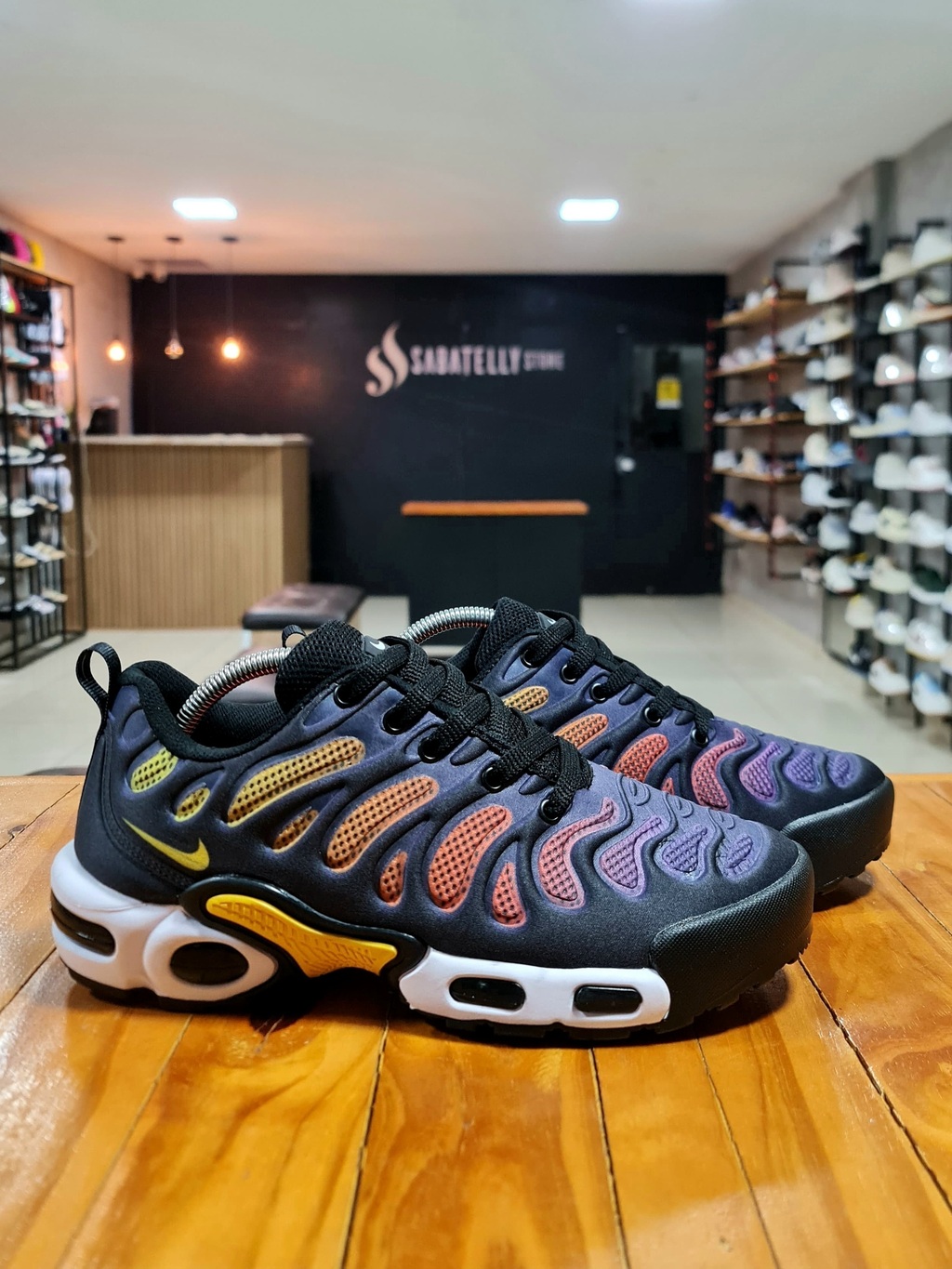 Nike TN Air Max Plus Drift Marinho Amarelo Roxo
