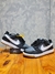 Nike Dunk SB - Preto/Branco/Grafite solado bicolor