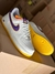 Nike Air Force Lakers - Branco Com roxo Amarelo - Sabatelly Store  