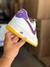 Nike Air Force Lakers - Branco Com roxo Amarelo - loja online