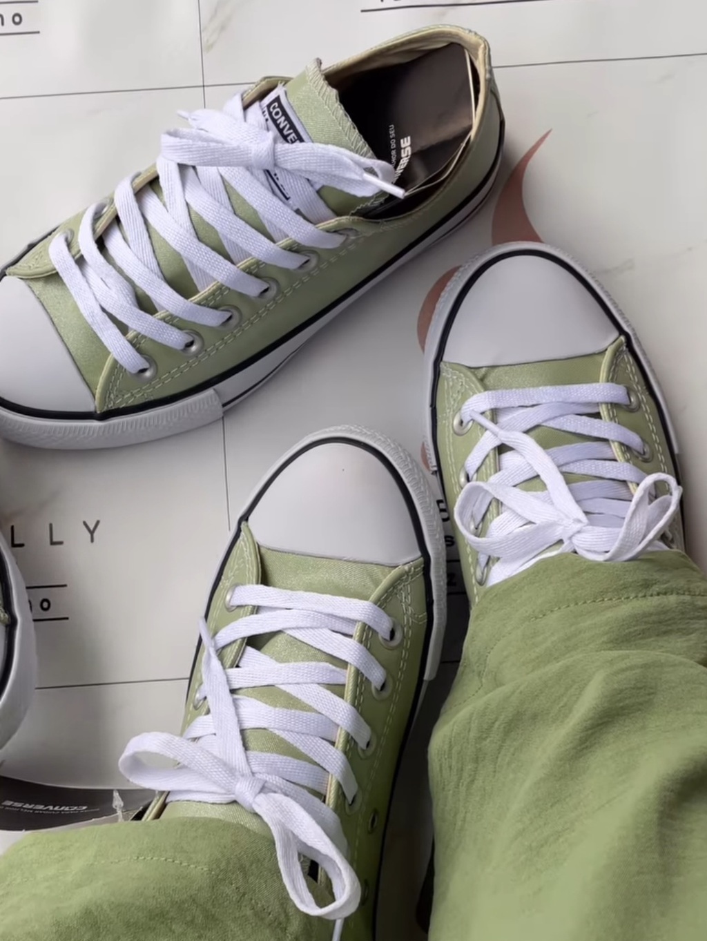All star verde menta sale