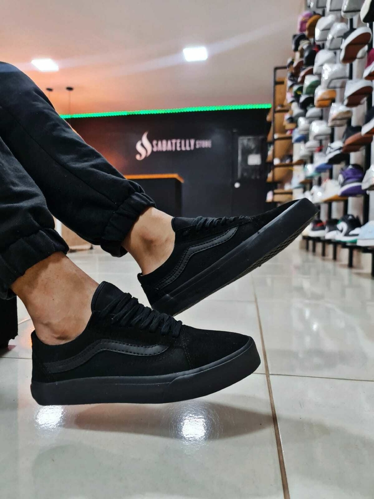 Vans Old Skool - Preto - All Black - Sabatelly Store