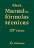 MANUAL ** FORMULAS TECNICAS 33/ED