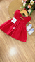 Vestido Algodão Doce Baby Vermelho - loja online