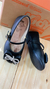 Sapato Bailarina Preto com Laço e Laço - Pequeninos