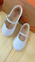 Sapato Inafatil Bailarina Branco Verniz - Pequeninos