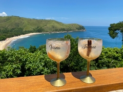 Taças Gin Bicolor Personalizadas (mínimo 10 unidades)