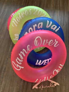 Bóias Neon 90cm Personalizada - comprar online