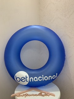 Imagem do Boia Neon Azul 90cm Personalizada