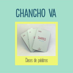 Chancho va - Clases de Palabras