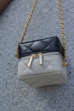 Mini Bag Cubo Preto & Branco - comprar online