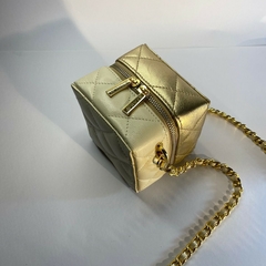 Mini Bag Cubo Golden Duo - comprar online
