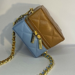 Mini Bag Cubo Azul Jeans Duo - comprar online