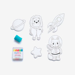 Set de animales para pintar en el agua - comprar online