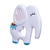 Mordedor de Silicone Elefante Branco Giro Baby - comprar online