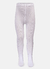 Meia calça de Algodão Tam. M (5 a 8 anos) - Branca com Aplique em Estrelas PUKET