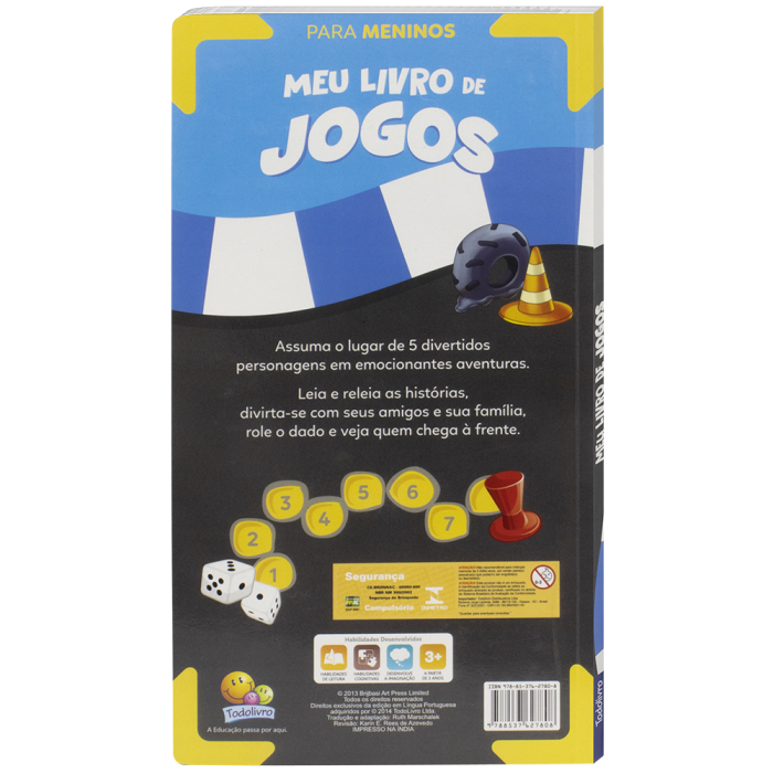 Meu Livro de Jogos Para Meninos - Vários Autores