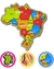 Quebra-cabeça Mapa do Brasil - Regiões - Maninho na internet