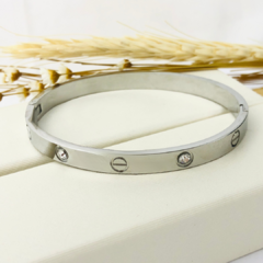 Bracelete Love Ponto de Luz Aço Inox - comprar online