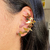 Ear Cuff de Borboletas Folheada