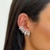 Ear Cuff Cravejado 1 Lado Folheado na internet