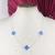 Choker Trevo Virginia Resinada Semijoia - comprar online