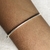 Bracelete Liso Fino Prata 925 - comprar online