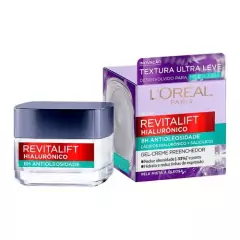 Creme REVITALIFT HIALURÔNICO Antioleosidade - L'Oréal Paris
