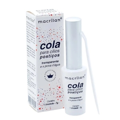 Cola para Cílios Transparente CA001 - Macrilan