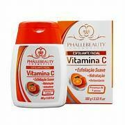 Esfoliante Facial Vitamina C 100g - Phallebeauty