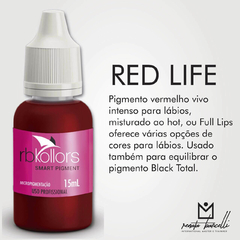 Pigmento para PMU Orgânico RED LIFE - RB Kollors na internet