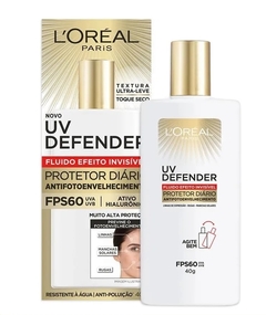 Protetor Diario UV DEFENDER Fluido Invisível FPS60 - L'Oréal Paris