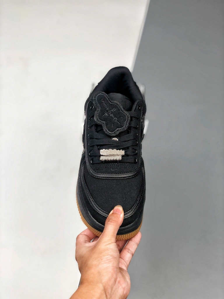 Air Force One Travis Scott Black Kingdom Style