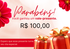 CARTÃO DE PRESENTE ONLINE